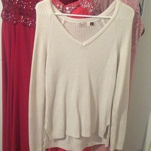 Long knitted shirt/sweater